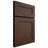 Shiloh Cabinetry Full Overlay Scottsdale White Oak Plain Cut Braun Door