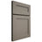 Shiloh Cabinetry Full Overlay Scottsdale White Oak Plain Cut Thyme Door