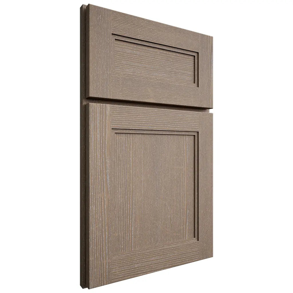 Shiloh Cabinetry Full Overlay Scottsdale White Oak Quarter Sawn Almond Door