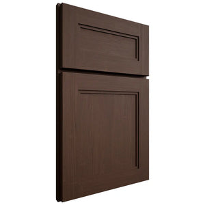 Shiloh Cabinetry Full Overlay Scottsdale White Oak Quarter Sawn Braun Door