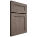 Shiloh Cabinetry Full Overlay Scottsdale White Oak Quarter Sawn Clay Door
