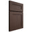 Shiloh Cabinetry Full Overlay Scottsdale White Oak Quarter Sawn Dusk Door