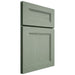 Shiloh Cabinetry Full Overlay Scottsdale White Oak Quarter Sawn Moss Door