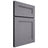 Shiloh Cabinetry Full Overlay Scottsdale White Oak Rift Cut Cadet Door