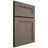 Shiloh Cabinetry Full Overlay Scottsdale White Oak Rift Cut Clay Door