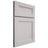 Shiloh Cabinetry Full Overlay Scottsdale White Oak Rift Cut Cotton Door