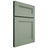 Shiloh Cabinetry Full Overlay Scottsdale White Oak Rift Cut Moss Door