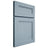 Shiloh Cabinetry Full Overlay Scottsdale White Oak Rift Cut Sky Door