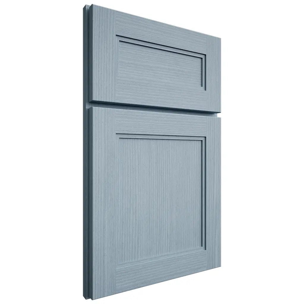Shiloh Cabinetry Full Overlay Scottsdale White Oak Rift Cut Sky Door