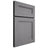 Shiloh Cabinetry Full Overlay Scottsdale White Oak Rift Cut Sterling Door
