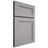 Shiloh Cabinetry Full Overlay Scottsdale White Oak Rift Cut Stratus Door