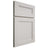 Shiloh Cabinetry Full Overlay Scottsdale One Paintable Beige Door