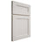 Shiloh Cabinetry Full Overlay Scottsdale One Paintable Eggshell Door