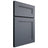 Shiloh Cabinetry Full Overlay Scottsdale One Paintable Slate Tile Door