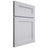 Shiloh Cabinetry Full Overlay Scottsdale One Paintable Upward Door