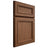 Shiloh Cabinetry Full Overlay Shelby Alder Plain Cut Cola Door