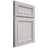 Shiloh Cabinetry Full Overlay Shelby Alder Plain Cut Cotton Door
