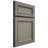Shiloh Cabinetry Full Overlay Shelby Maple Plain Cut Thyme Door
