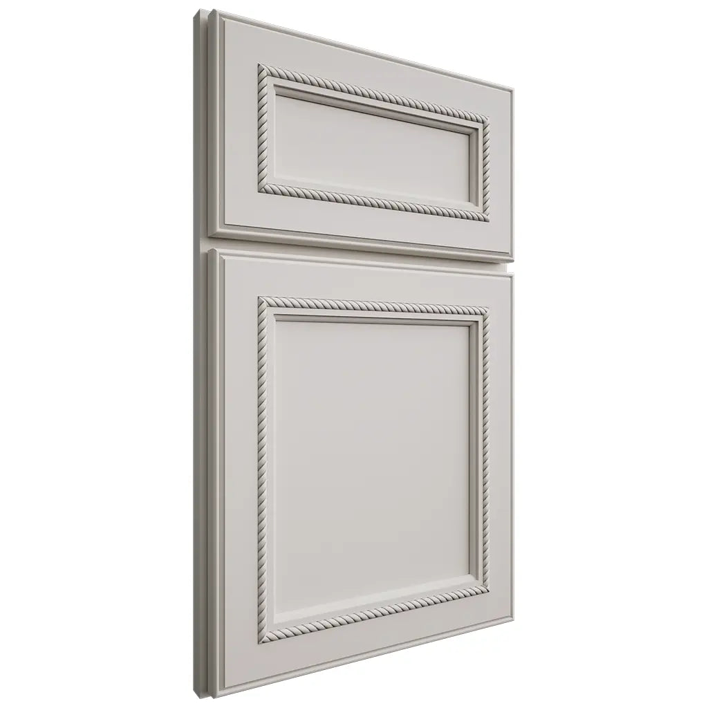 Shiloh Cabinetry Full Overlay Shelby Paintable Beige Door