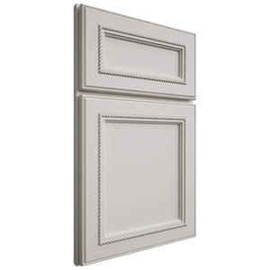 Shiloh Cabinetry Full Overlay Shelby Paintable Beige Door