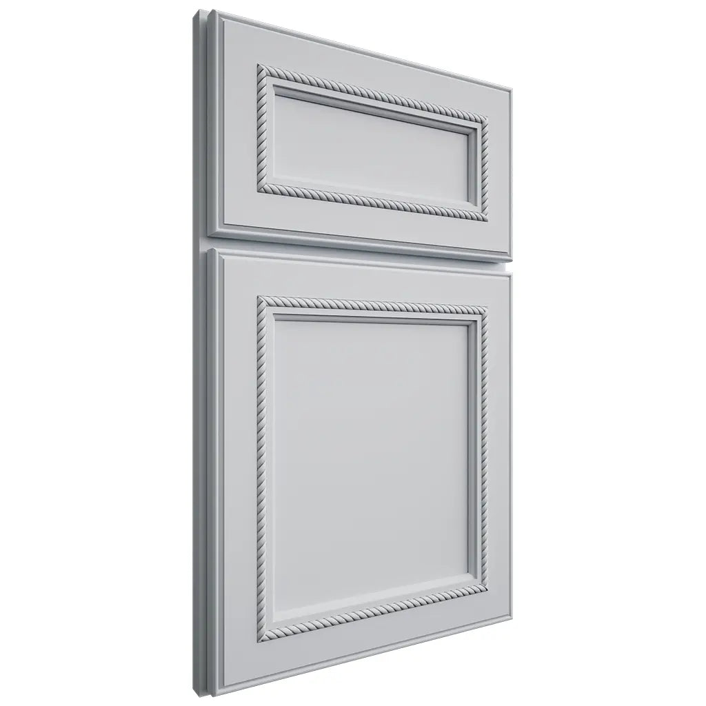 Shiloh Cabinetry Full Overlay Shelby Paintable Niebla Azul Door