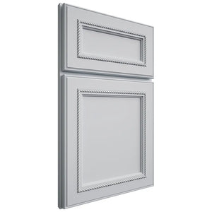 Shiloh Cabinetry Full Overlay Shelby Paintable Niebla Azul Door