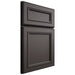 Shiloh Cabinetry Full Overlay Shelby Paintable Urbane Bronze Door