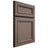 Shiloh Cabinetry Full Overlay Shelby Poplar Plain Cut River Rock Door