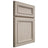 Shiloh Cabinetry Full Overlay Shelby Poplar Plain Cut Seagull Door
