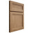 Shiloh Cabinetry Full Overlay Somerset Alder Plain Cut Dusty Road Door