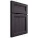 Shiloh Cabinetry Full Overlay Somerset Hickory Plain Cut Harbor Door