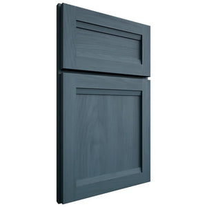 Shiloh Cabinetry Full Overlay Somerset Hickory Plain Cut Hudson Door
