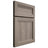 Shiloh Cabinetry Full Overlay Somerset Hickory Plain Cut Sterling Door