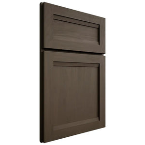 Shiloh Cabinetry Full Overlay Somerset Maple Plain Cut Perfect Brown Door