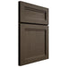 Shiloh Cabinetry Full Overlay Somerset Maple Plain Cut Perfect Brown Door
