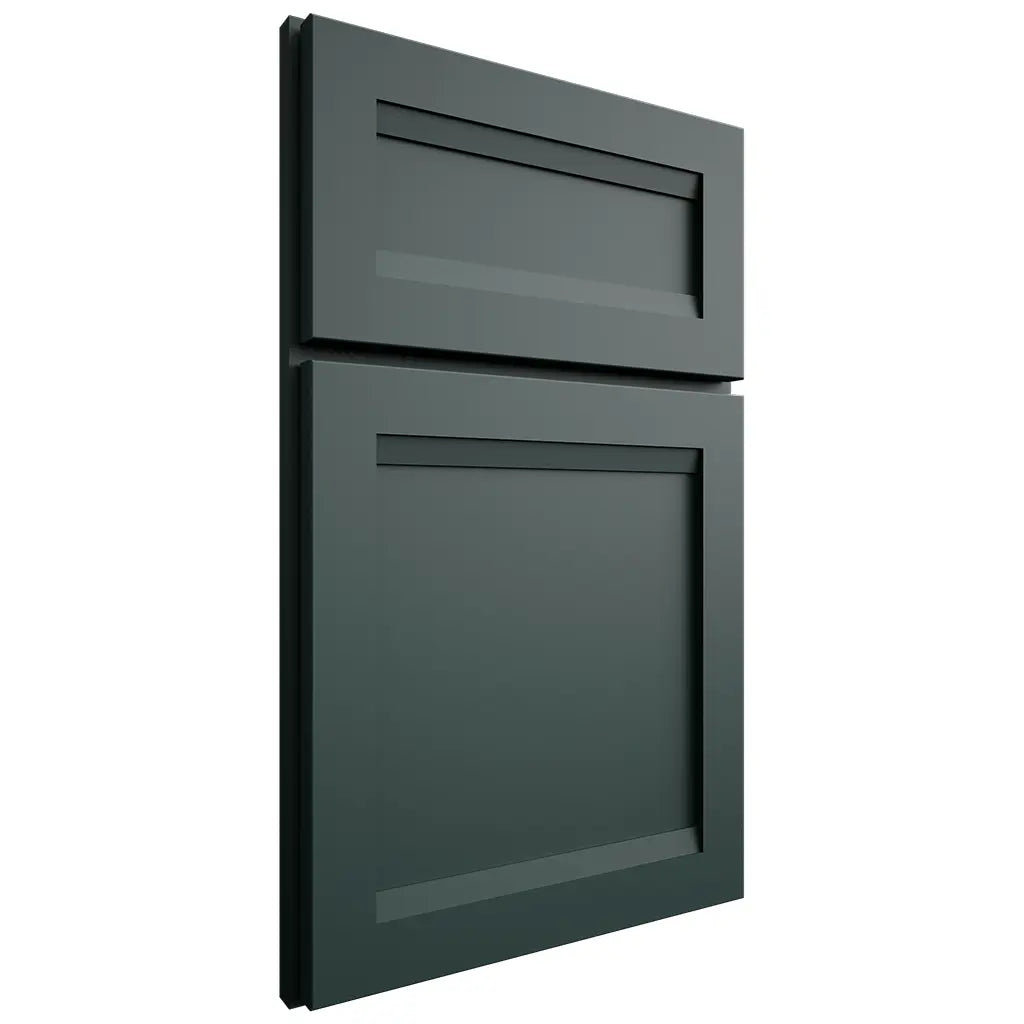 Shiloh Cabinetry Full Overlay Somerset Paintable Billiard Green Door