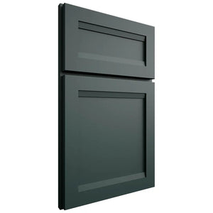 Shiloh Cabinetry Full Overlay Somerset Paintable Billiard Green Door