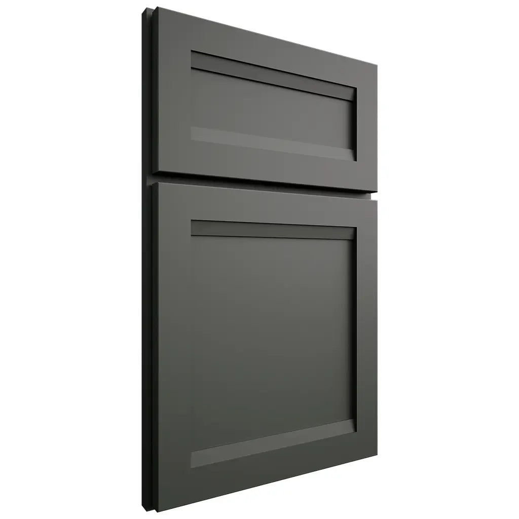 Shiloh Cabinetry Full Overlay Somerset Paintable Pewter Green Door