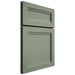 Shiloh Cabinetry Full Overlay Somerset Poplar Plain Cut Moss Door