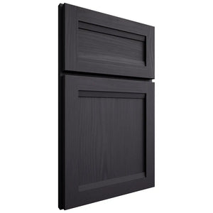 Shiloh Cabinetry Full Overlay Somerset White Oak Plain Cut Harbor Door