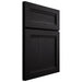 Shiloh Cabinetry Full Overlay Somerset White Oak Plain Cut Ink Door