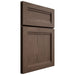 Shiloh Cabinetry Full Overlay Somerset White Oak Plain Cut Mineral Door
