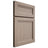 Shiloh Cabinetry Full Overlay Somerset White Oak Plain Cut Whitewash Door