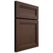 Shiloh Cabinetry Full Overlay Somerset White Oak Quarter Sawn Braun Door