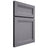 Shiloh Cabinetry Full Overlay Somerset White Oak Quarter Sawn Cadet Door