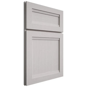 Shiloh Cabinetry Full Overlay Somerset White Oak Quarter Sawn Cotton Door