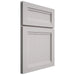 Shiloh Cabinetry Full Overlay Somerset White Oak Quarter Sawn Cotton Door