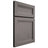 Shiloh Cabinetry Full Overlay Somerset White Oak Quarter Sawn Flagstone Door