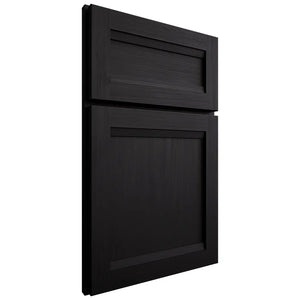 Shiloh Cabinetry Full Overlay Somerset White Oak Quarter Sawn Ink Door