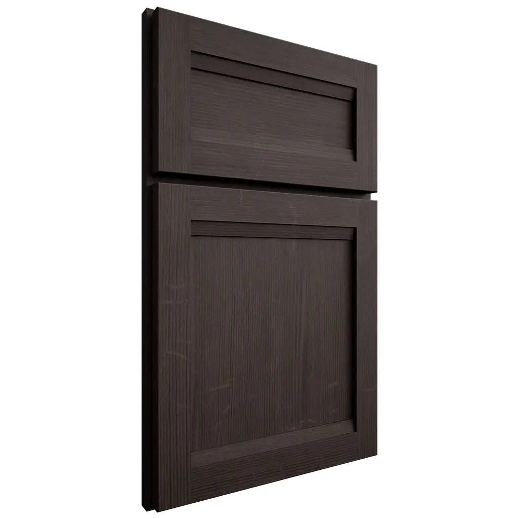 Shiloh Cabinetry Full Overlay Somerset White Oak Quarter Sawn Morel Door